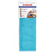 Насадка МОП плоская для швабры/держателя 40 см, карманы (ТИП К), микрофибра, ЛАЙМА 