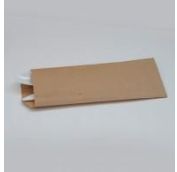 Пакет бумажный пищ. д/стол приборов 80х220мм V-дно крафт 70гр/м2 (30/100шт/3000шт)